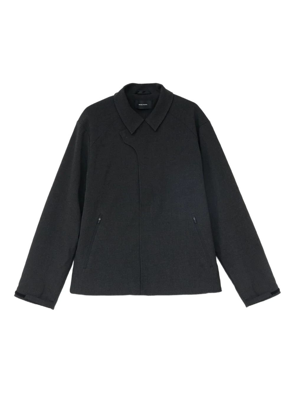 Zip-Fastening Collared Jacket