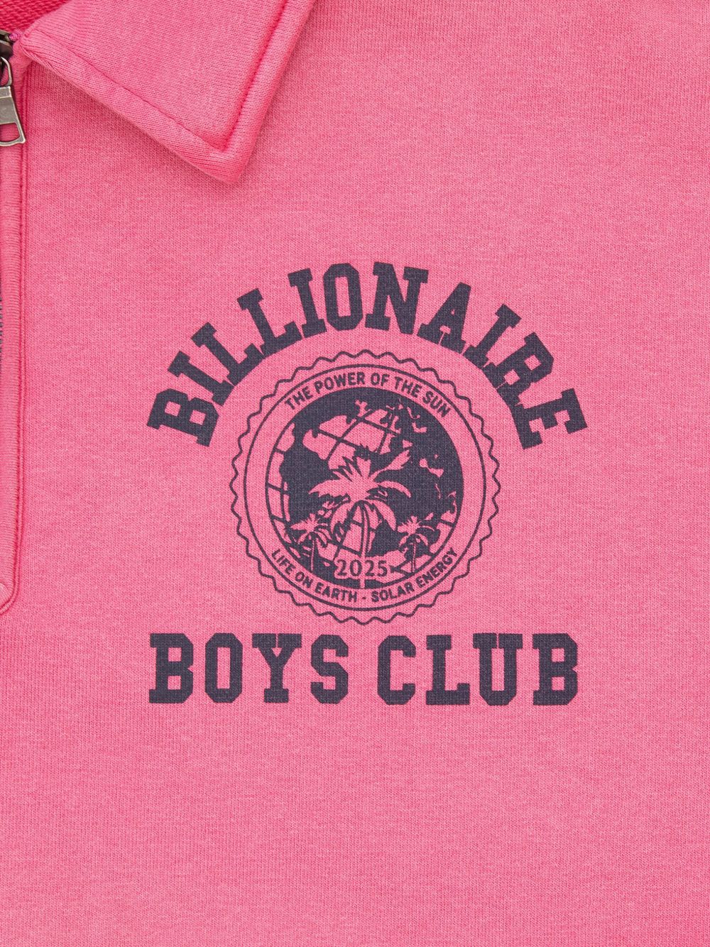 Zip-Fastening Graphic-Print Sweatshirt - Image 3