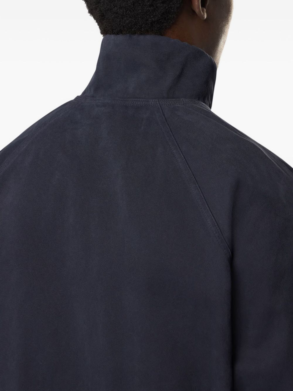 Zip-Fastening Welt-Pockets Sweatshirt - Image 3