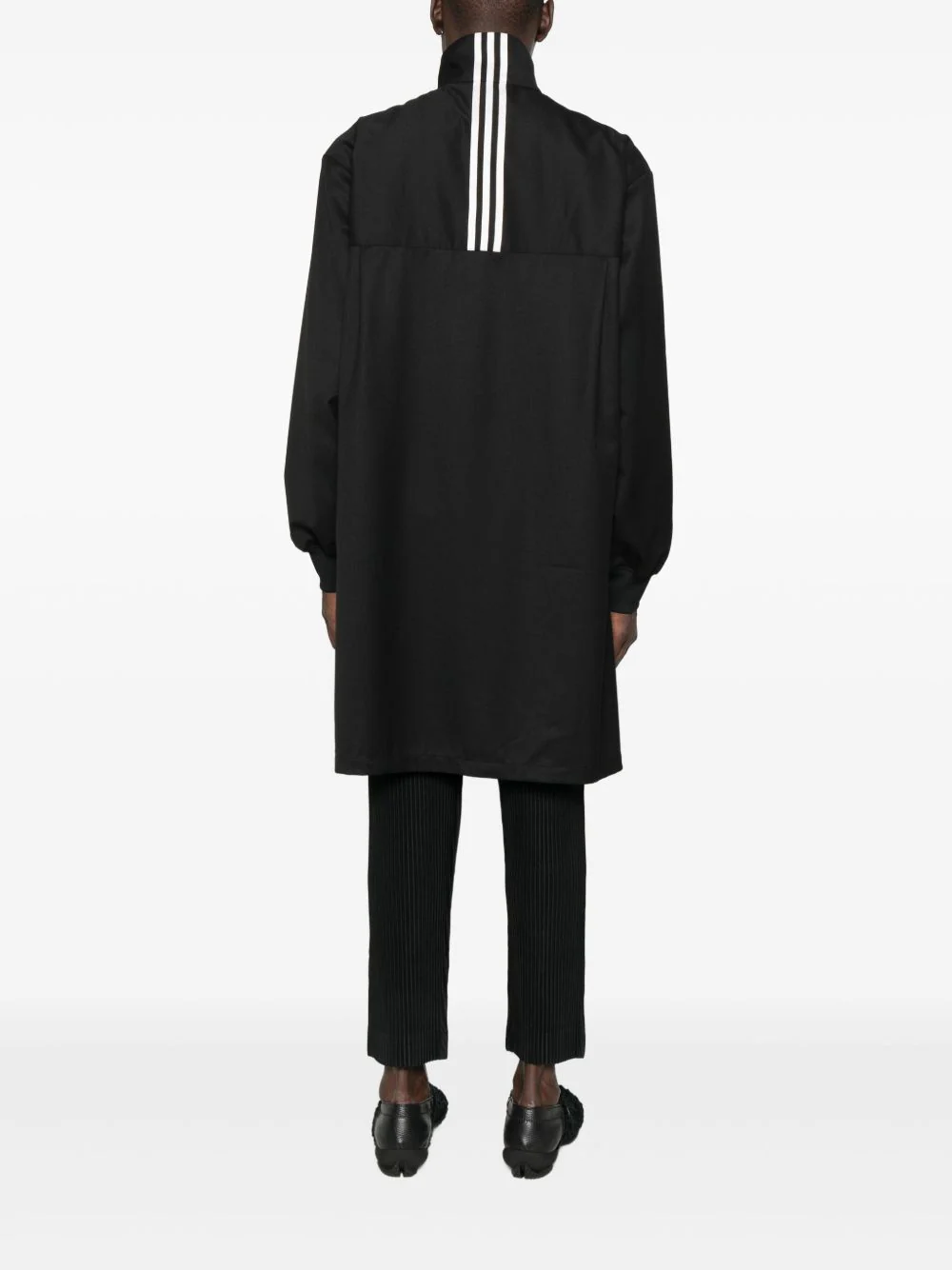 Zip-Front Long Jacket - Image 4