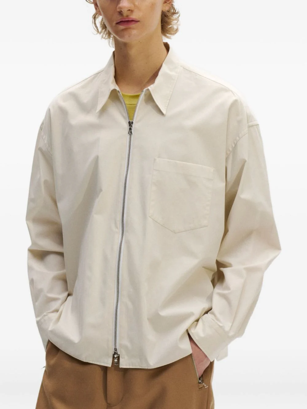 Zip-Front Overshirt - Image 4