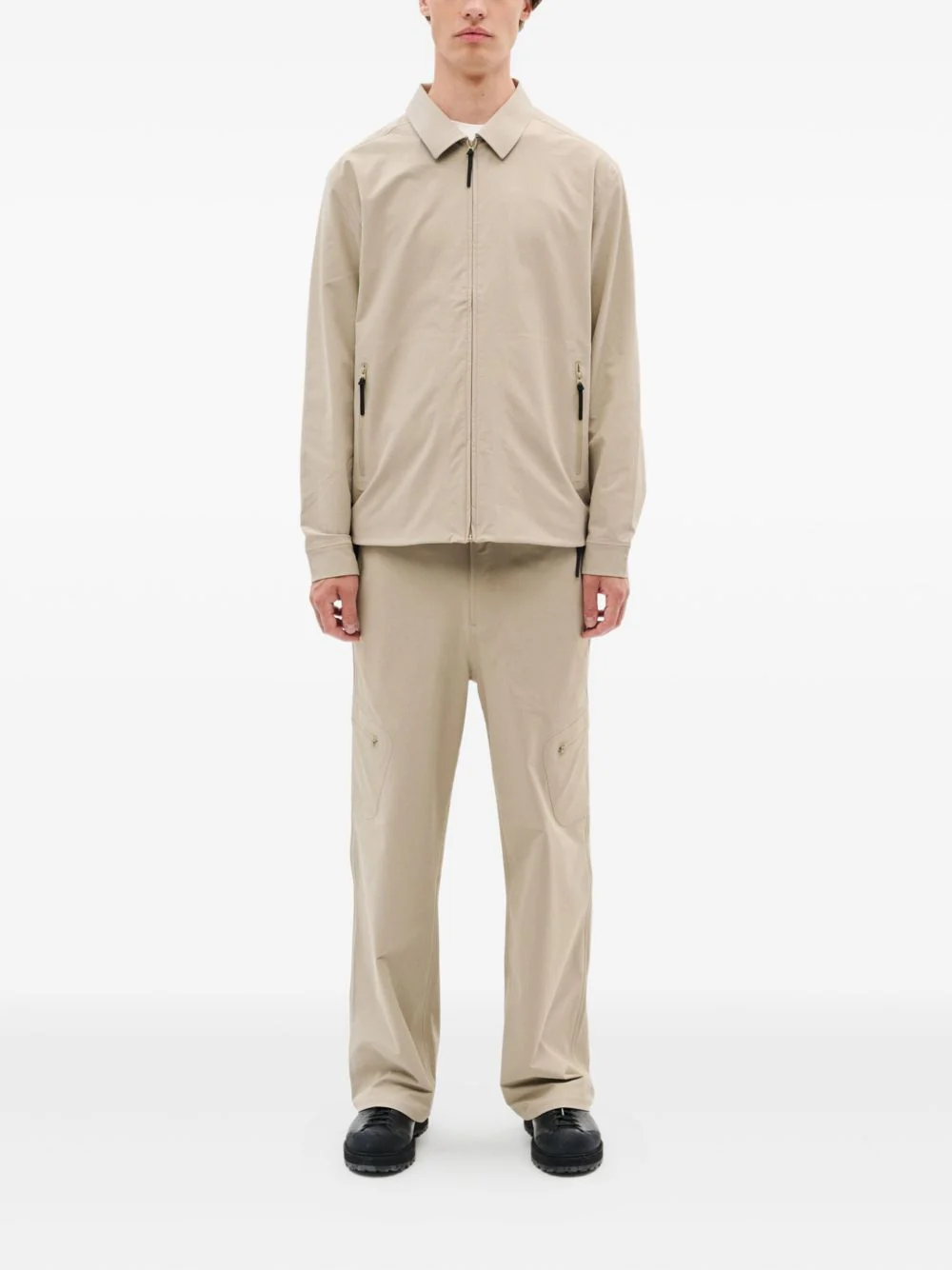 Zip-Front Pocket Shirt Jacket - Image 5