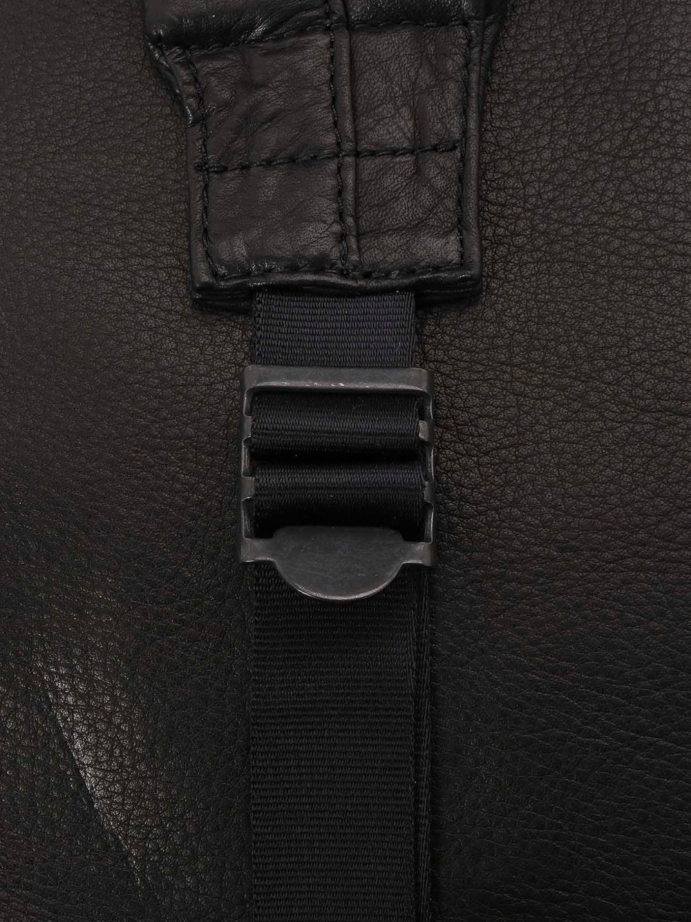 Zip Leather Backpack - Image 2