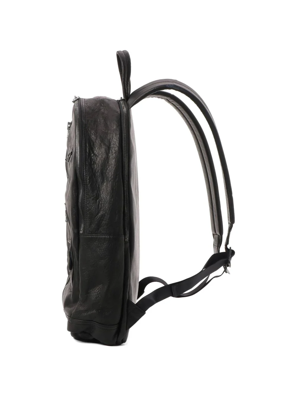 Zip Leather Backpack - Image 4
