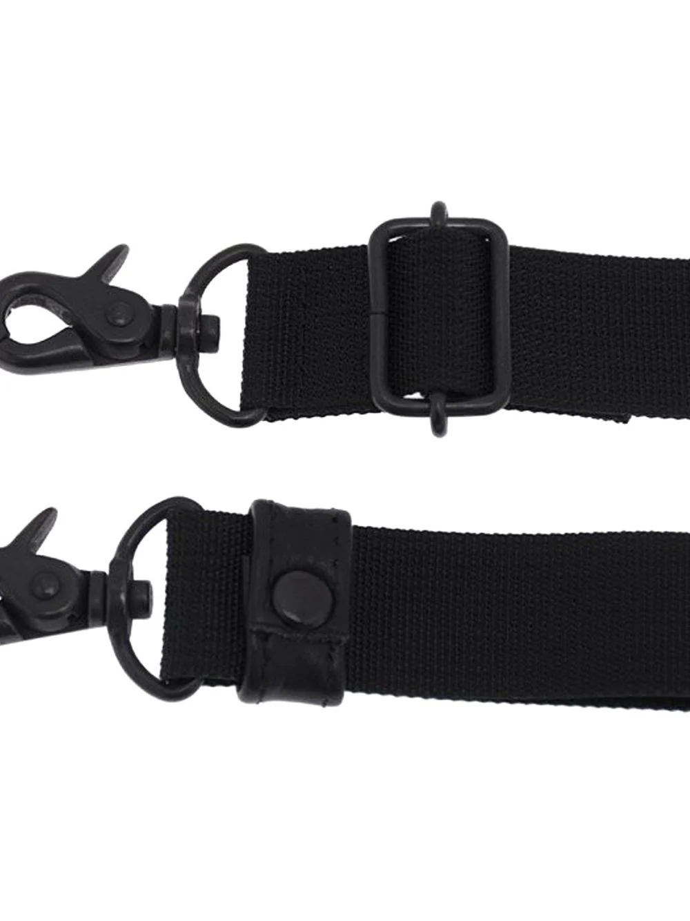 Zip Leather Shoulder Bag - Image 3