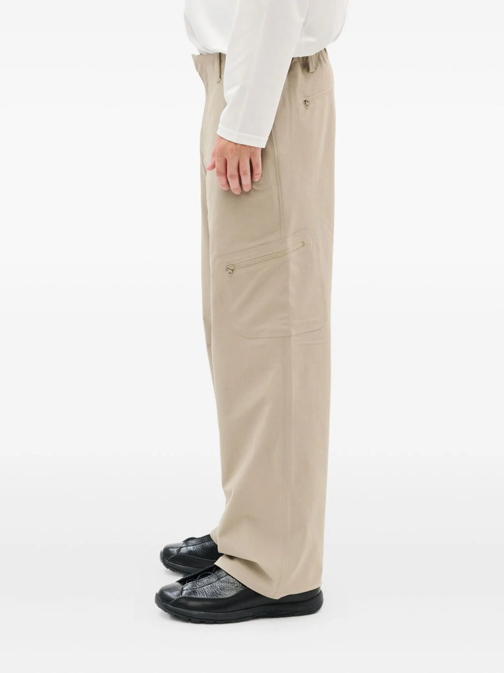 Zip-Pocket Cargo Trousers - Image 2