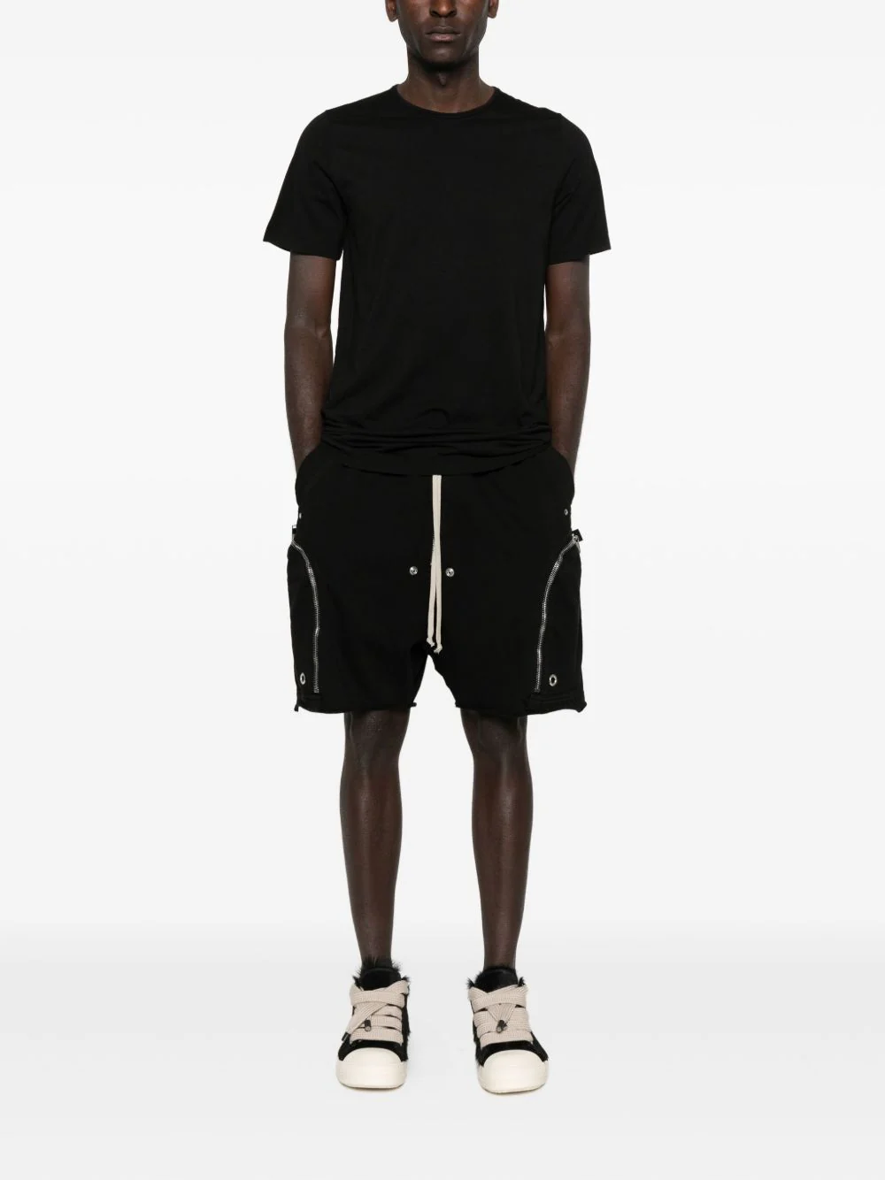 Zip-Pocket Drawstring Shorts - Image 4