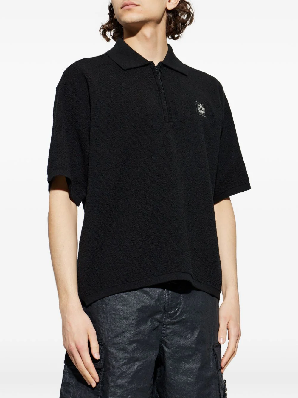 Zip-Up Polo Shirt - Image 5
