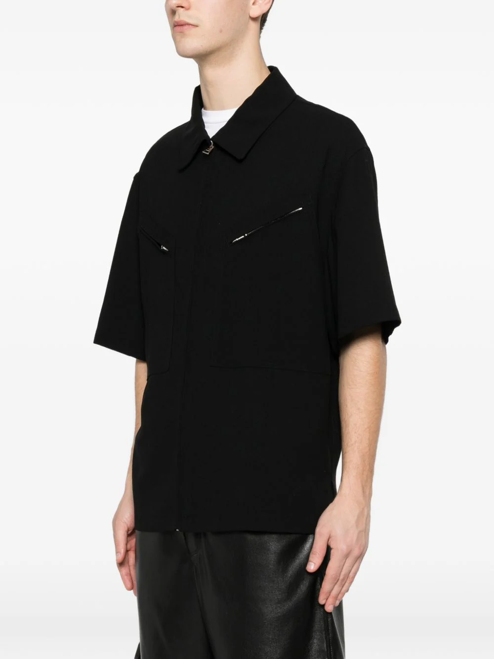 Zip-Up Shirt Jacket - Image 4