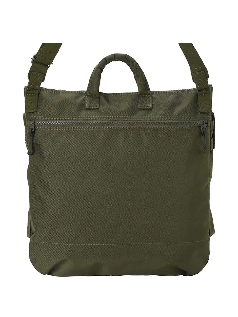Zip Webbing Shoulder Bag